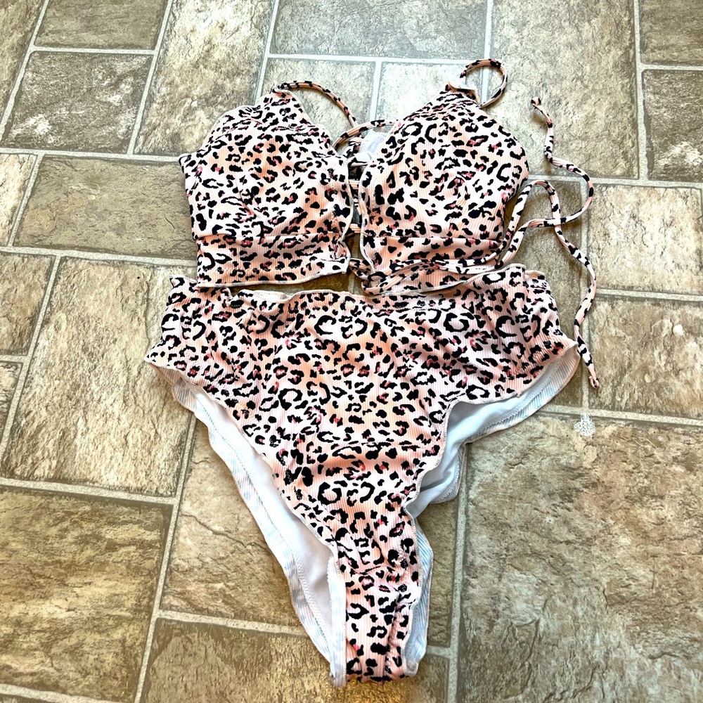 Cheetah Print Swimsuit
